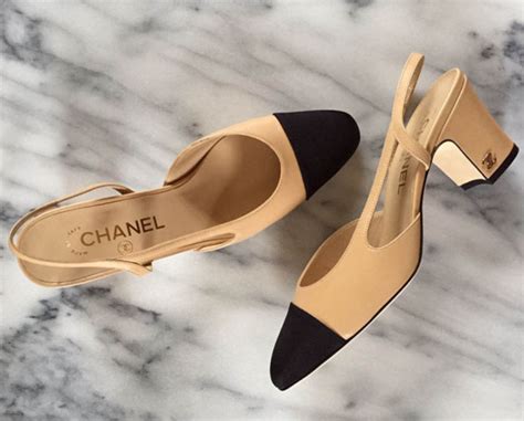 zapatos slingback estilo chanel